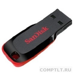 SanDisk USB Drive 32Gb Cruzer Blade SDCZ50-032G-B35 USB2.0, Black/Red