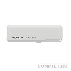 A-DATA Flash Drive 32Gb UV110 AUV110-32G-RWH USB2.0, White