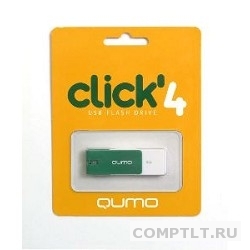 USB 2.0 QUMO 4GB Click QM4GUD-CLK-Jade зеленый