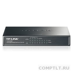 TP-Link TL-SG1008P Настольный коммутатор с 8 гигабитными портами 4 порта PoE