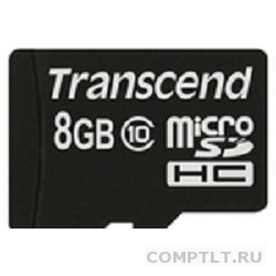 Micro SecureDigital 8Gb Transcend TS8GUSDC10 MicroSDHC Class 10