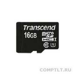 Micro SecureDigital 16Gb Transcend TS16GUSDCU1 MicroSDHC Class 10 UHS-I