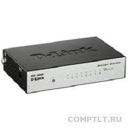 D-Link DGS-1008D/J3B Неуправляемый коммутатор с 8 портами 10/100/1000 Base-T и функцией энергосбережения