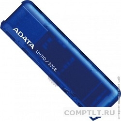 A-DATA Flash Drive 32Gb UV110 AUV110-32G-RBL USB2.0, Blue