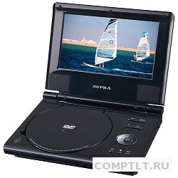 Портативный DVD-плеер SUPRA SDTV-715U Black