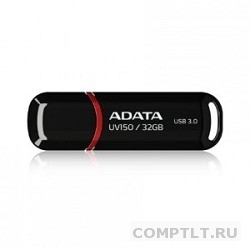 A-DATA Flash Drive 32Gb UV150 AUV150-32G-RBK USB3.0, Black