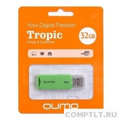 USB 2.0 QUMO 32GB Tropic Green QM32GUD-TRP-Green