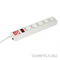 PowerCube Сетевой фильтр 1.9м 5 розеток SPG-B-6-WHITE, белый