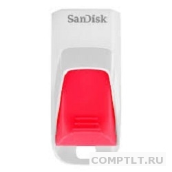 SanDisk USB Drive 16Gb Cruzer Edge SDCZ51W-016G-B35P USB2.0, White-Pink