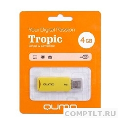 USB 2.0 QUMO 4GB Tropic QM4GUD-TRP-Yellow