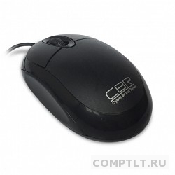 CBR CM 102 Black USB, Мышь 1200dpi, офисн.