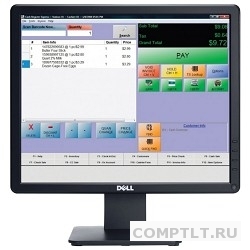 Dell 17" E1715S черный TN LED, 1280x1024, 5ms, 250 cd/m2, 170°/160° 8001, D-Sub, DisplayPort 1715-8107