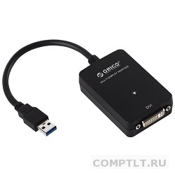 ORICO DU3D-BK Внешняя USB-видеокарта ORICO DU3D черный