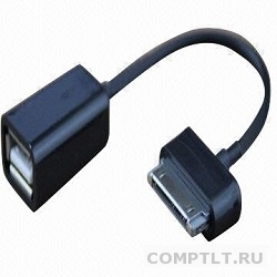 VCOM CU277 Кабель-переходник OTG Samsung 30pin -- USB-Af 0,15m