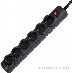 Defender Фильтр DFS 155 5.0 m, 6 розеток, черный 99496