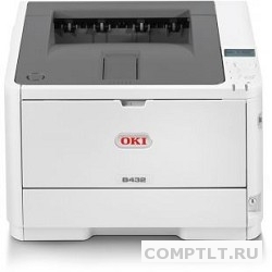 OKI B432DN черно-белый светодиодный,40 ppm,1200 х 1200dpi,дуплекс,сеть,PCL5/6 45762012