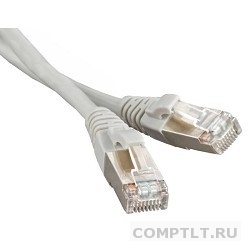 Hyperline PC-LPM-STP-RJ45-RJ45-C6-1M-LSZH-GY Патч-корд F/UTP, экранированный, Cat.6, LSZH, 1 м, серый