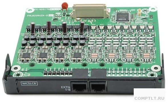 Panasonic KX-NS5173X 8-портовая плата аналоговых внутренних линий MCSLC8