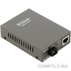 D-Link DMC-F20SC-BXU/B1A WDM медиаконвертер с 1 портом 10/100Base-TX и 1 портом 100Base-FX с разъемом SC ТХ 1310 нм RX 1550 нм для одномодового оптического кабеля до 20 км