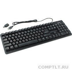 Клавиатура SVEN Standard 301 USBPS/2 чёрная SV-0310301PUB