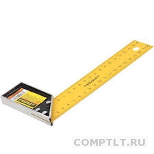 STAYER "STANDARD" 34302-30 Угольник  столярный, стальное полотно, 300мм 