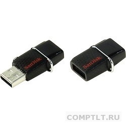 SanDisk USB Drive 16Gb Ultra Dual SDDDC2-016G-G46 USB3.0/Type-C, Black
