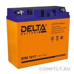 Delta DTM 1217 17 А/ч, 12В свинцово- кислотный аккумулятор