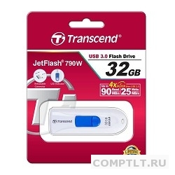 Transcend USB Drive 32Gb JetFlash 790 TS32GJF790W USB 3.0