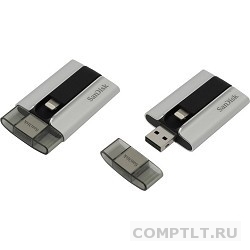 SanDisk USB Drive 64Gb iXpand SDIX-064G-G57 USB2.0, Lightning, Silver