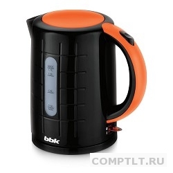 Электрический чайник BBK EK1703P черный/оранжевый