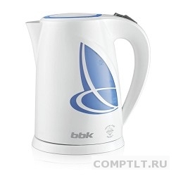 Электрический чайник BBK EK1803P белый/голубой