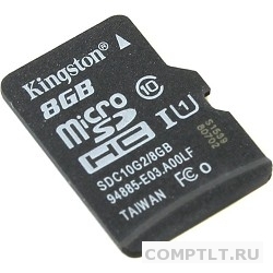 Micro SecureDigital 8Gb Kingston SDC10G2/8GBSP MicroSDHC Class 10