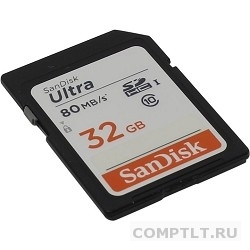 SecureDigital 32Gb SanDisk SDSDUNC-032G-GN6IN SDHC Class 10, UHS-I, Ultra