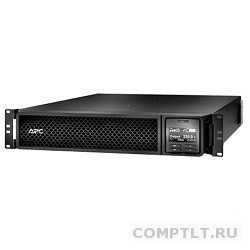 APC Smart-UPS SRT RM SRT2200RMXLI Black 2200VA/1980W, On-Line, Extended-run, Rack 2U