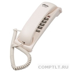 RITMIX RT-007 white Телефон проводной Ritmix RT-007 белый повторный набор, регулировка уровня громкости, световая индикац