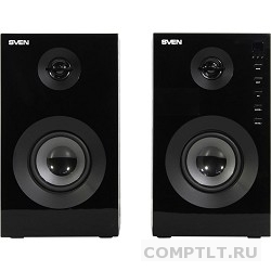 SVEN SPS-615 черный 220 В, 50 Гц, Bluetooth, дерево MDF, 2,85кг