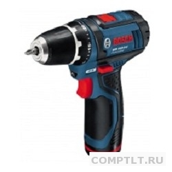 Bosch GSR 12V-15 Безударный шуруповерт 0601868122  12 В, 1300 об/мин, 2.0 Ач, чемодан, 2 акк, ЗУ