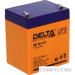 Delta HR12-4.5 4.5 А/ч, 12В свинцово- кислотный аккумулятор