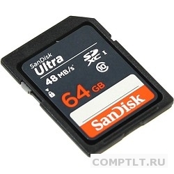 SecureDigital 64Gb SanDisk SDSDUNB-064G-GN3IN SDHC Class 10, UHS-I