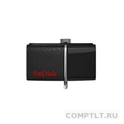 SanDisk USB Drive 32Gb Ultra Dual SDDD2-032G-GAM46 USB3.0, Black