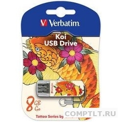 Verbatim USB Drive 32Gb Mini Tattoo Edition Fish 49897 USB2.0