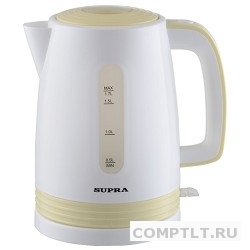 Чайники SUPRA KES-1723 white/yellow, 1,7 л., 2200Вт, пластик