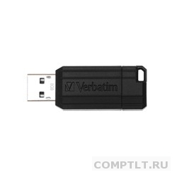 Verbatim USB Drive 8Gb Pin Stripe Black 49062 USB2.0