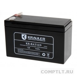 Krauler Батарея KR-BAT-12/9 свинцово-кислотная, 12В/9Ач