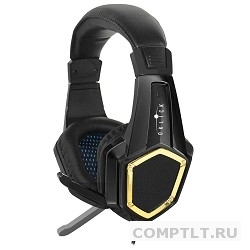 Oklick HS-L310G черный/золотой 1.5м мониторы оголовье LPS-1530 359483