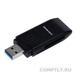 USB 3.0 Card Reader/W Mini SDXC/SD3.0/SDHC/microSD/T-Flash CR-017B черный