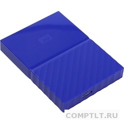 WD Portable HDD 1Tb My Passport WDBBEX0010BBL-EEUE USB3.0, 2.5", blue