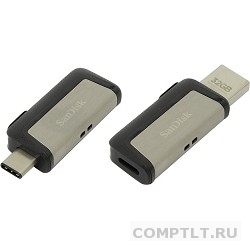 SanDisk USB Drive 32Gb Ultra Dual SDDDC2-032G-G46 USB3.0, Black