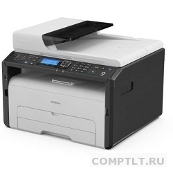 Ricoh LE SP 220SFNw, A4, 128Мб, 23стр/мин, GDI, ADF35, факс, LAN, WiFi, NFC, старт.картридж 700стр МФУ 408030