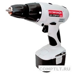 ИНТЕРСКОЛ ДА-12ЭР-02 акк. дрель-шуруп НОВОГОДНЯЯ УПАКОВКА 434.1.2.10 Li-ion, 2 аккум., 1,5Ач